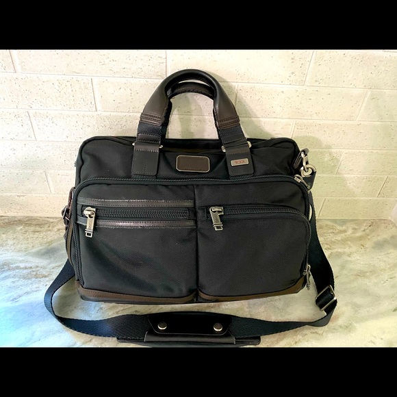 TUMI Alpha Bravo Andersen Slim Briefcase - Picture 1 of 8